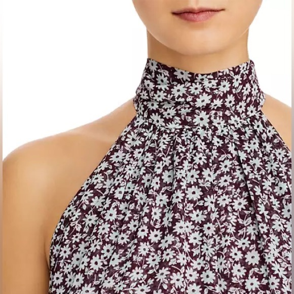 Sabina Musayev Floral-Print Tiered Gown New Size Small - Picture 4 of 13